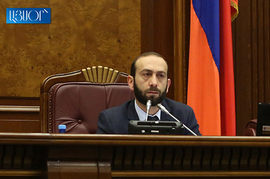 No issue of replacing CC chairman Hrayr Tovmasyan may be put theoretically: NA speaker