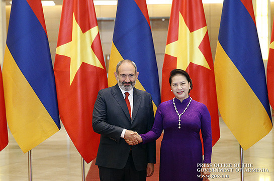 Никол Пашинян встретился с председателем Национального Собрания Вьетнама