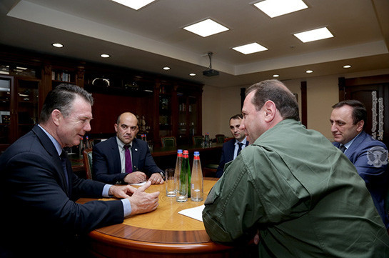 Глава штаба Сил специальных операций НАТО провел встречи в Минобороны Армении