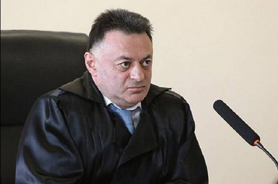 Office of judge Davit Grigoryan searched in sidelines of criminal case: SIS confirms information
