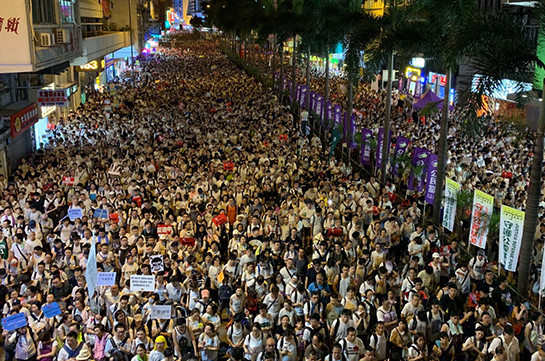 Hong Kong protests: Armed mob violence leaves city in shock