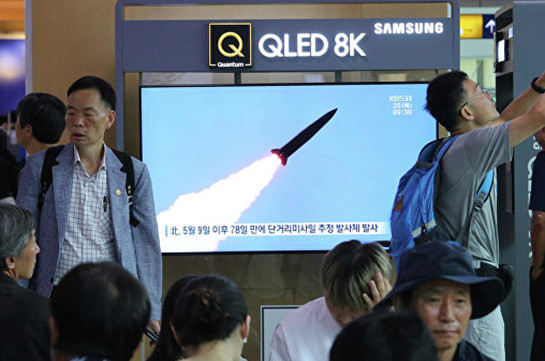 В КНДР испытали ракету нового типа