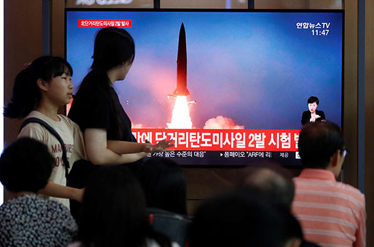 В Сеуле считают, что КНДР испытала баллистические ракеты того же типа, что и неделю назад