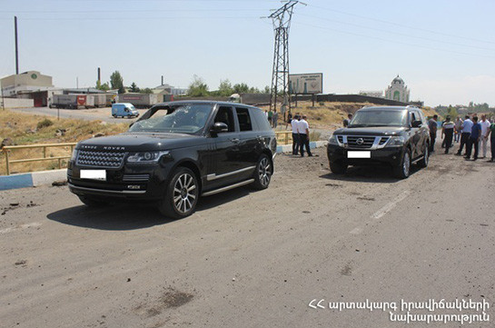 Երևան-Սևան ճանապարհին պայթյունից հետո մի քաղաքացի վնասված մեքենայով փորձել է հեռանալ դեպքի վայրից. նրան հայտնաբերել են