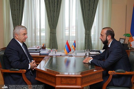 Председатели парламентов Арцаха и Армении обсудили активизацию сотрудничества