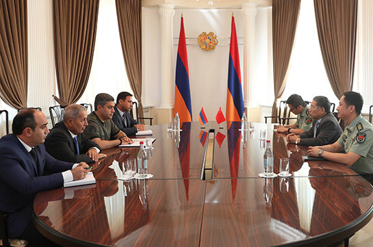 Директор СНБ принял посла Китая в Армении