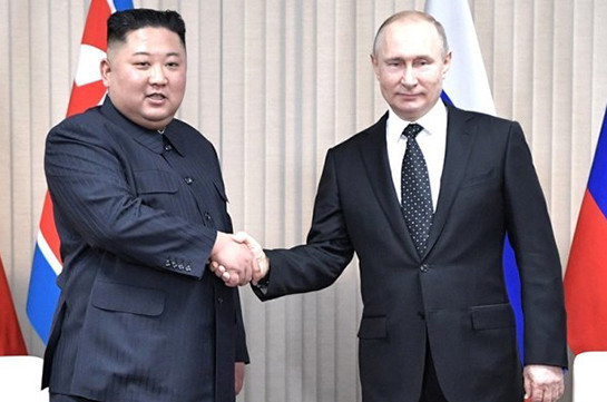 Путин и Ким Чен Ын обменялись поздравлениями