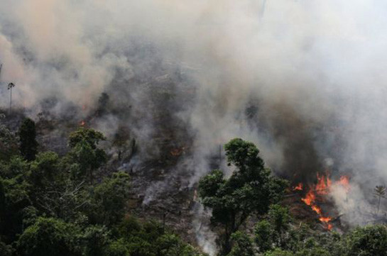 Amazon fires: Record number burning in Brazil rainforest - space agency