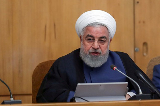 Iran president: international waterways won't be as safe if Iran oil exports cut to zero