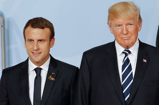 Трамп и Макрон договорились пригласить Россию на G7