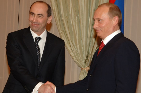 Russia’s Putin congratulates Armenia’s ex-president Kocharyan on birthday anniversary