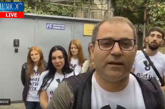 «ՎԵՏՕ» շարժման անդամները հերթապահելու են Սորոսի գրասենյակի դիմաց (Տեսանյութ)