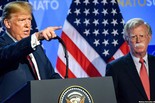 U.S. President Trump fires national security adviser John Bolton