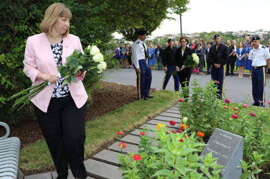 U.S. Ambassador to Armenia pays tribute to the victims of September 11 terrorist attack