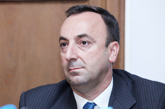 Проект решения по вопросу прекращения полномочий Грайра Товмасяна представлен спикеру парламента