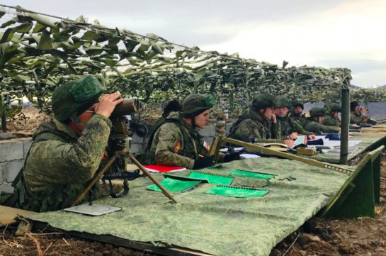 В Армении началось двухстороннее батальонное тактическое учение с военнослужащими российской военной базы ЮВО