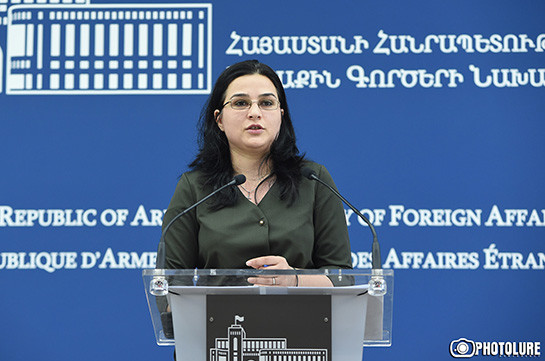 Baku should refrain from provocative actions: Armenia's MFA