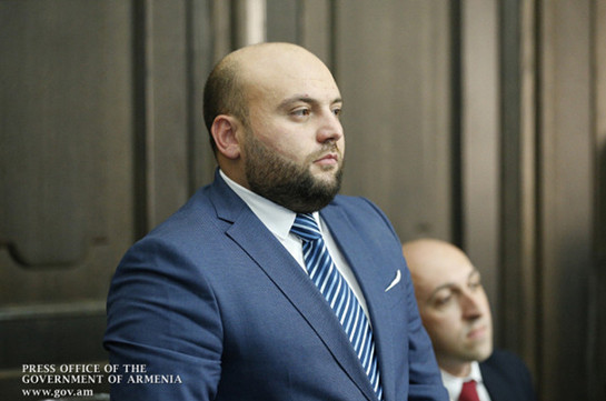 Vayots Dzor governor files resignation application