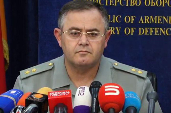 Начальник ГШ ВС: В Армении нет пленных азербайджанцев