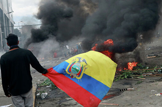 Число погибших в результате протестов в Эквадоре возросло до семи человек