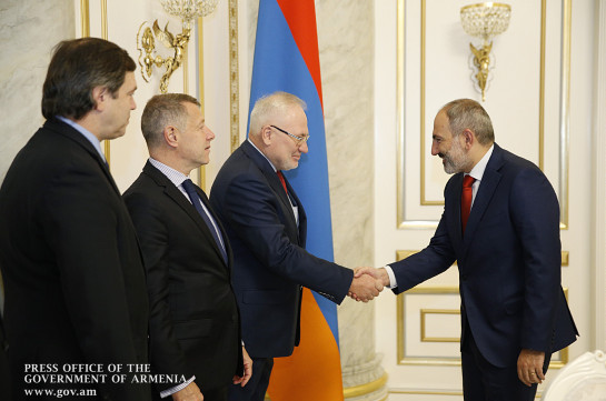 Armenia’s PM, OSCE Minsk Group co-chairs discuss Karabakh conflict settlement issues