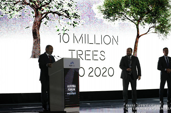 10 million trees to be planted in Armenia on October 10, 2020: Armenia’s PM