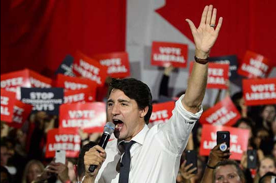 Canada election: Trudeau's Liberals win but loses majority