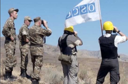 OSCE conducts Monitoring on the Border of Artsakh and Azerbaijan