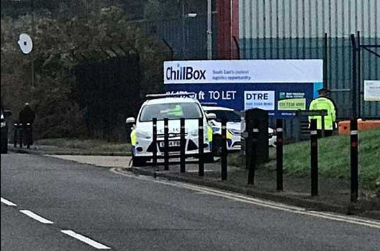 Thirty-nine bodies are found in a lorry container in Essex