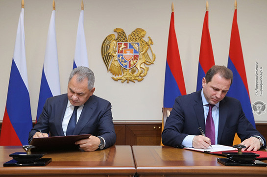 Ստորագրվել է ՀՀ և ՌԴ պաշտպանության նախարարությունների համագործակցության 2020 թ. ծրագիրը