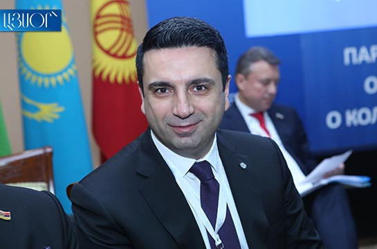 Вопрос о выходе Армении из ОДКБ не обсуждался, об этом даже разговоров не было – Ален Симонян