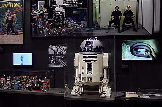 На выставку в Шотландию привезли R2-D2 из «Звёздных войн» (Видео)