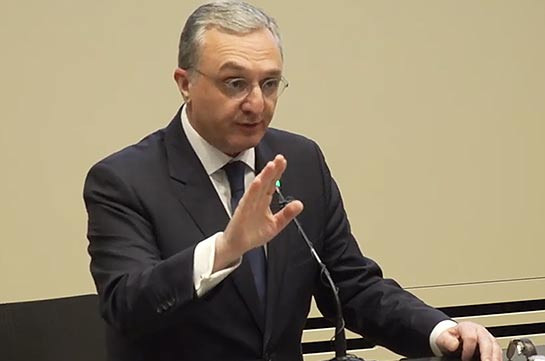 Do not pretend to be saints: Armenia’s FM to Azerbaijani deputy (video)