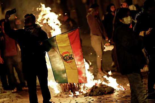 Президент Боливии заявил о попытке госпереворота