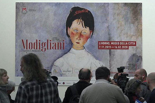 Выставка Модильяни в Ливорно (Видео)