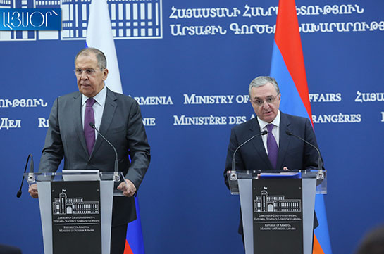 Лавров: Россия готова способствовать нормализации отношений Армении и Турции
