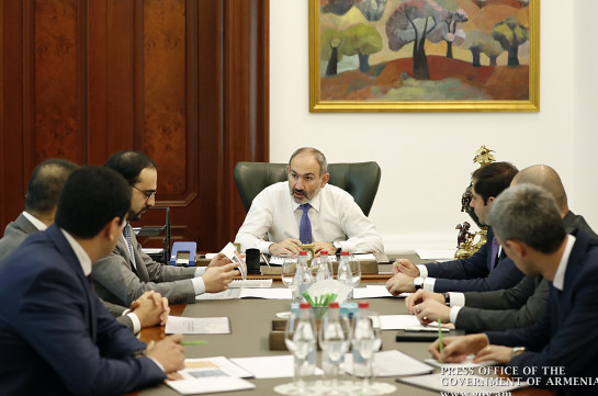 Премьер-министру представлен отчет о деятельности Фонда государственных интересов Армении