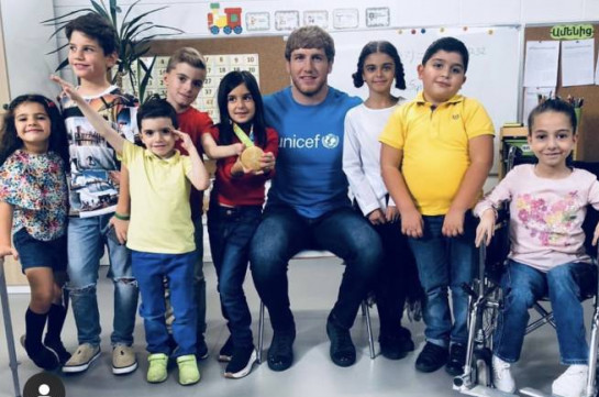 World champion Arthur Alexanyan becomes UNICEF ambassador to Armenia