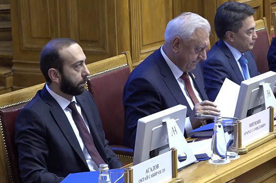 Спикер парламента Армении принял участие в заседании совета Межпарламентской Ассамблеи СНГ