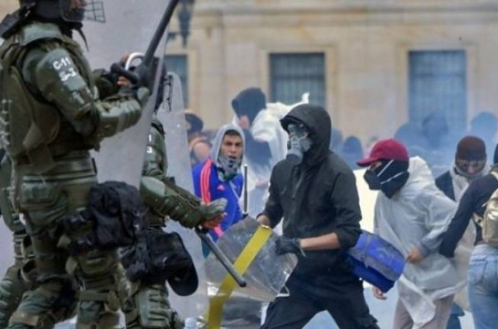 Կոլումբիական մայրաքաղաքում պարետային ժամ է սահմանվել՝ բողոքի նոր ալիքի պատճառով