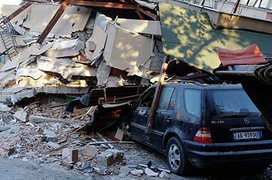 В Албании число погибших при землетрясении возросло до 27