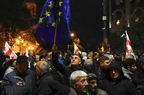 ГРУЗИЯ: Оппозиция в Грузии анонсировала начало митингов в регионах страны