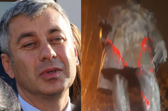 Пресс-секретарь премьера назвал вандализмом акт осквернения памятника Грибоедову в Ереване