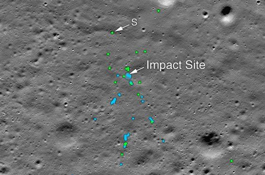 Chandrayaan-2: Indian helps Nasa find Moon probe debris