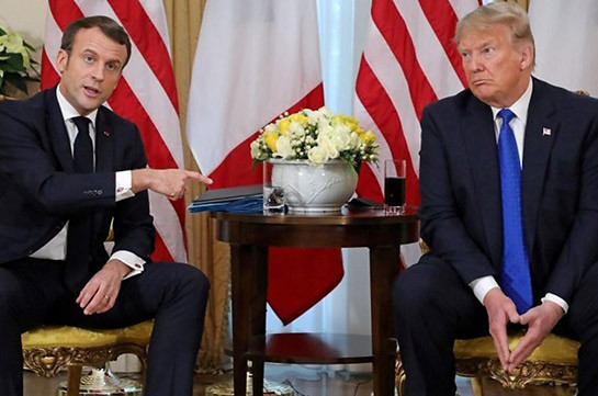 'Very, very nasty': Trump clashes with Macron before NATO summit