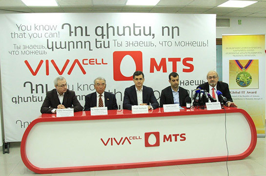 Takeo Kanade, author of ‘virtualized reality’, visits VivaCell-MTS to meet with ICT community of Armenia