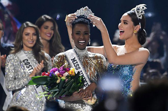 Победительницей конкурса "Мисс Вселенная" 2019 года стала представительница ЮАР