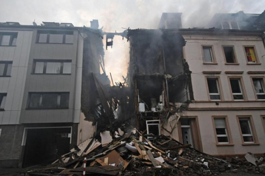 В жилом доме в Германии произошел взрыв