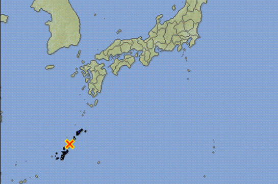 На юге Японии произошло землетрясение магнитудой 5,0