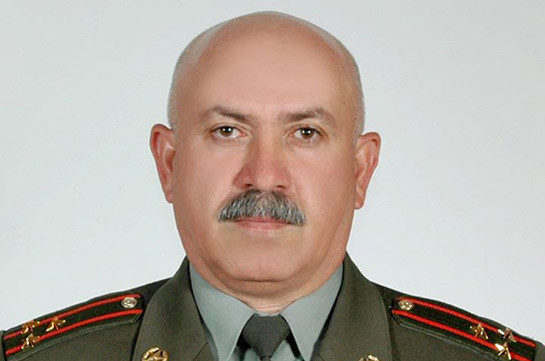 Валерик Кочарян назначен начальником Управления боевой подготовки Главного управления подготовки ВС Армении